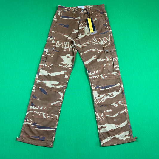 Rhude Tiger Camo Brown Cargo Pants