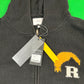 Rhude Moonlight Knit Zip Up Hoodie 'Black/Cream/Yellow' MSRP $2,233