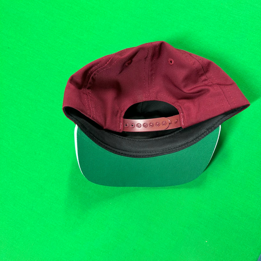 Rhude Hat "R" - Maroon/White