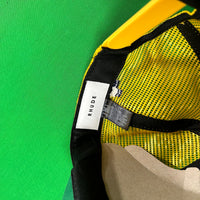 Rhude Trophy Series Foam Hat - Mustard/Creme MSRP $192