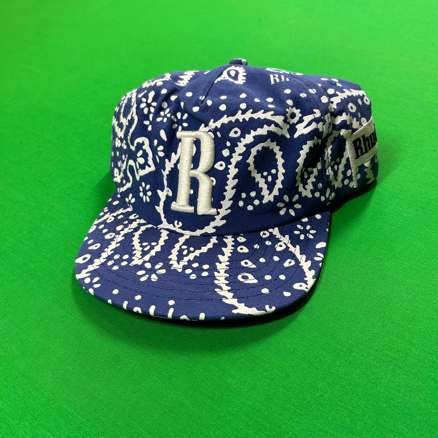 RHUDE Authentic Adjustable Rhepurposed Hat Blue MSRP: $198.00 Brand New