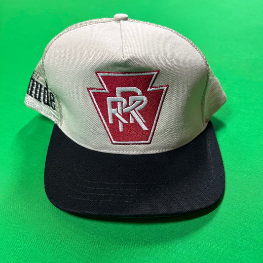 Rhude Triple R Trucker Cap White Red