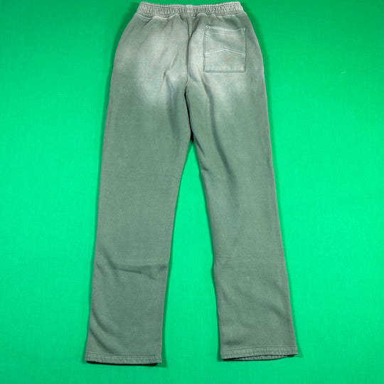 RHUDE Authentic Men's Sundry Olive Heavyweight Embroidered Logo Sweatpants XL MSRP: $765.00