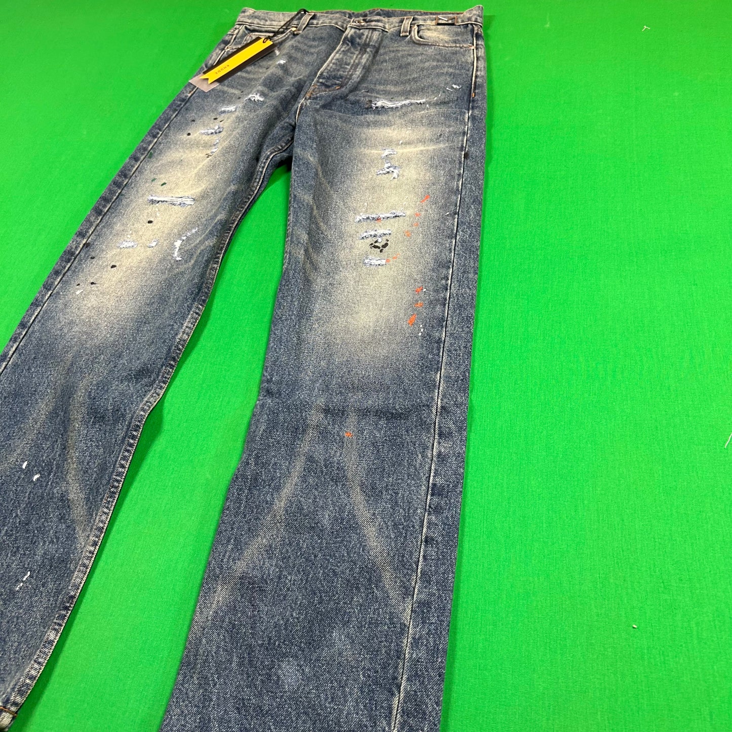 RHUDE Authentic 90s Indigo Denim Mens Jeans Size 31 MSRP:$725.00 Brand New