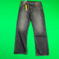 RHUDE Authentic 90s Black Denim Mens Jeans Size 34 MSRP: $725.00