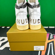 Rhude Rhecess High White Snakeskin Sneaker MSRP:$695.00 Size 11 Mens Shoe
