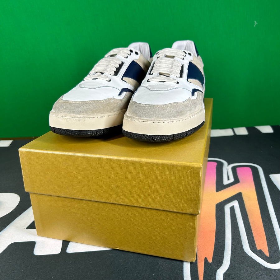 RHUDE Authentic Racing Sneakers White Blue MSRP:$680.00 Size 13 Mens Shoe