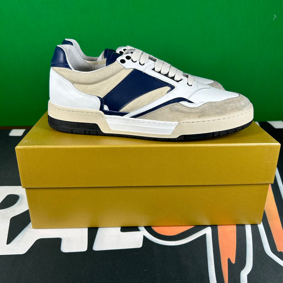 RHUDE Authentic Racing Sneakers White Blue MSRP:$680.00 Size 13 Mens Shoe