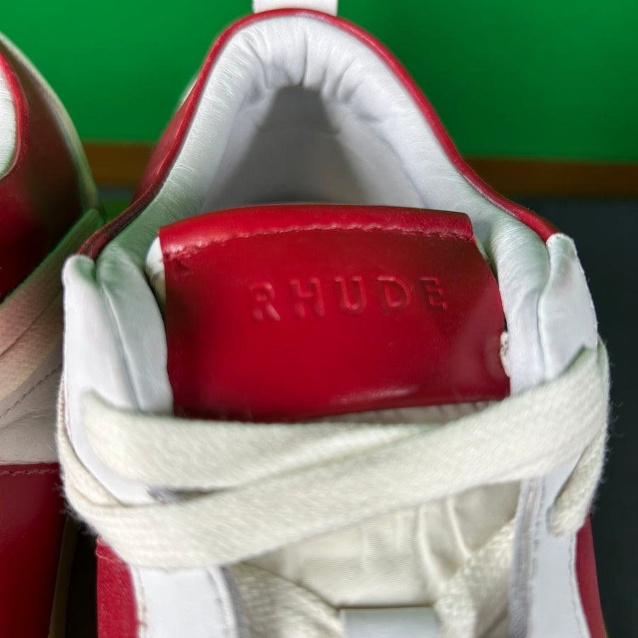 Rhude Recess Low Sneaker White/Red - MSRP:$680.00 Size 13 Mens