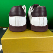 Rhude Court Shoe - White/Maroon MSRP $670