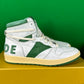 Rhude Rhecess-Hi Sneaker - White/Green MSRP:$685.00 Size 8 Mens Shoe
