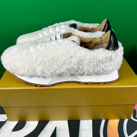 Rhude Cream Sherpa Runner