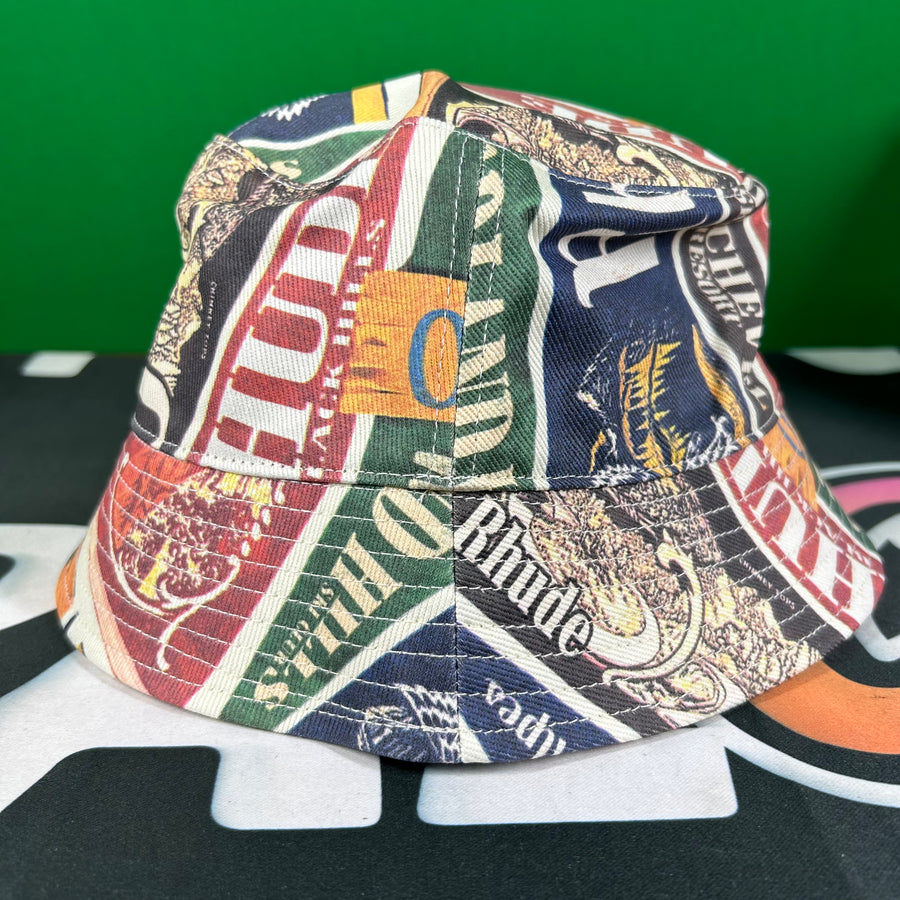 Rhude Collegiate Bucket Hat - Multicolor