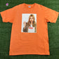 Supreme Kate Moss Orange 2012 Tee Shirt Size Large
