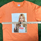 Supreme Kate Moss Orange 2012 Tee Shirt Size Large