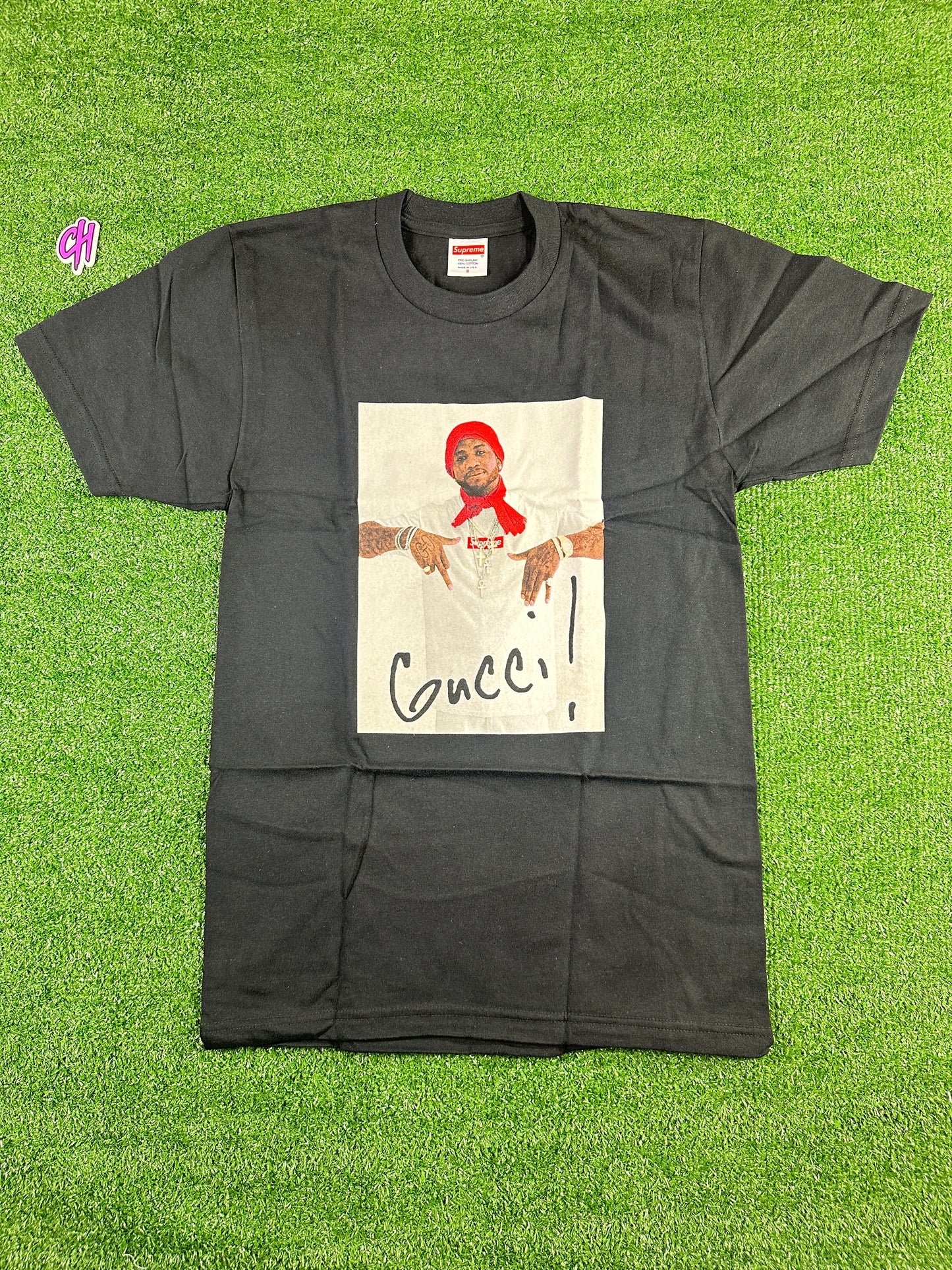 Supreme X Gucci Mane FW 16 Exclusive Graphic T-Shirt - Size Small