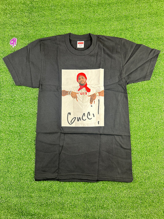 Supreme X Gucci Mane FW 16 Exclusive Graphic T-Shirt - Size Small