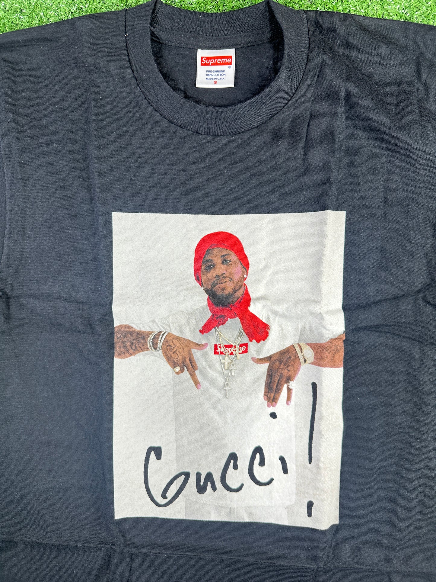 Supreme X Gucci Mane FW 16 Exclusive Graphic T-Shirt - Size Small