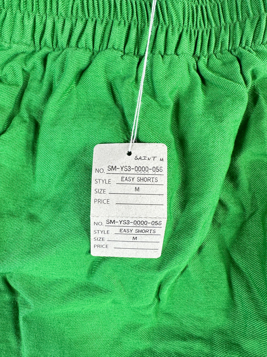 Saint MXXXXXX Green Men's 'Easy Shorts' - Size Medium