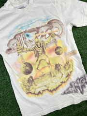 Travis Scott Utopia 'Skitzo' Official Tour White S/S T-Shirt - Size Small