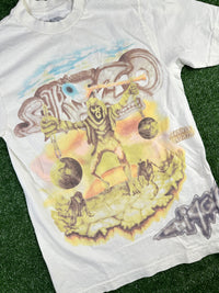 Travis Scott Utopia 'Skitzo' Official Tour White S/S T-Shirt - Size Small