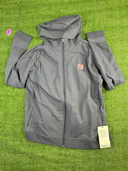 Lulu Lemon X NFL New York Giants Full Zip-Up Men's Hoodie - Size XXL