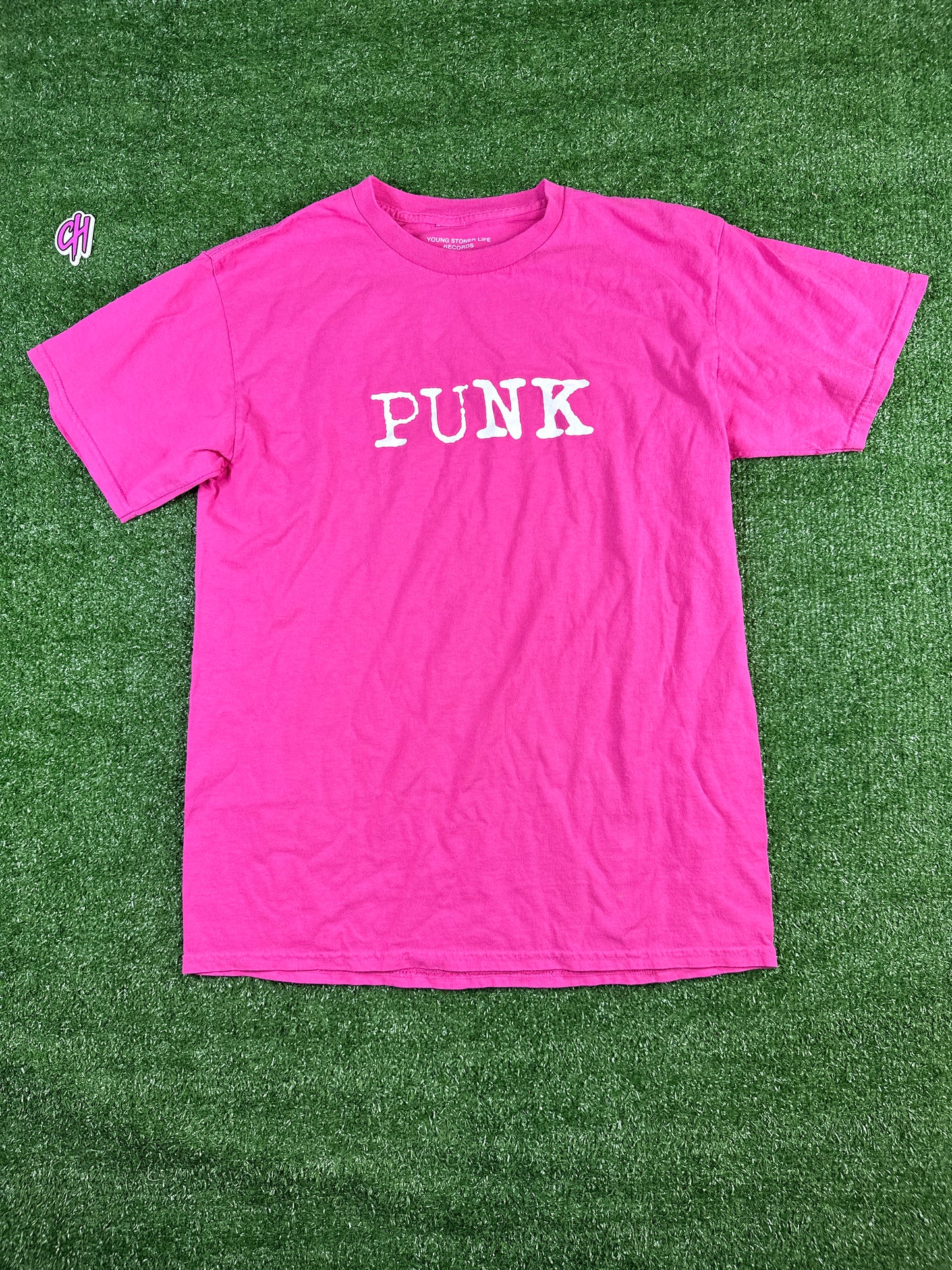 Young Stoner Life 'Punk' Pink Young Thug T-Shirt - Size Medium