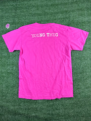 Young Stoner Life 'Punk' Pink Young Thug T-Shirt - Size Medium