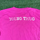 Young Stoner Life 'Punk' Pink Young Thug T-Shirt - Size Medium