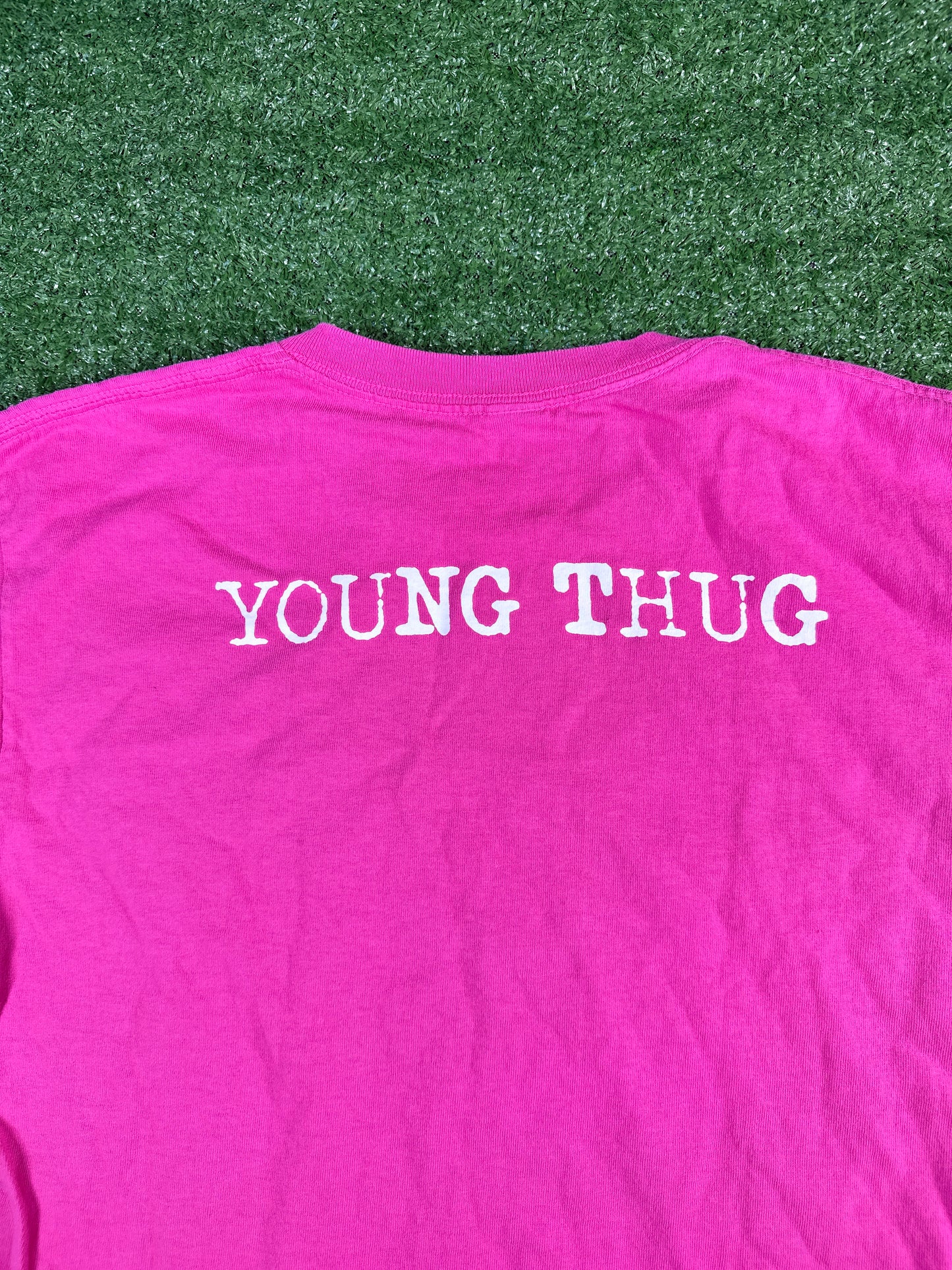Young Stoner Life 'Punk' Pink Young Thug T-Shirt - Size Medium