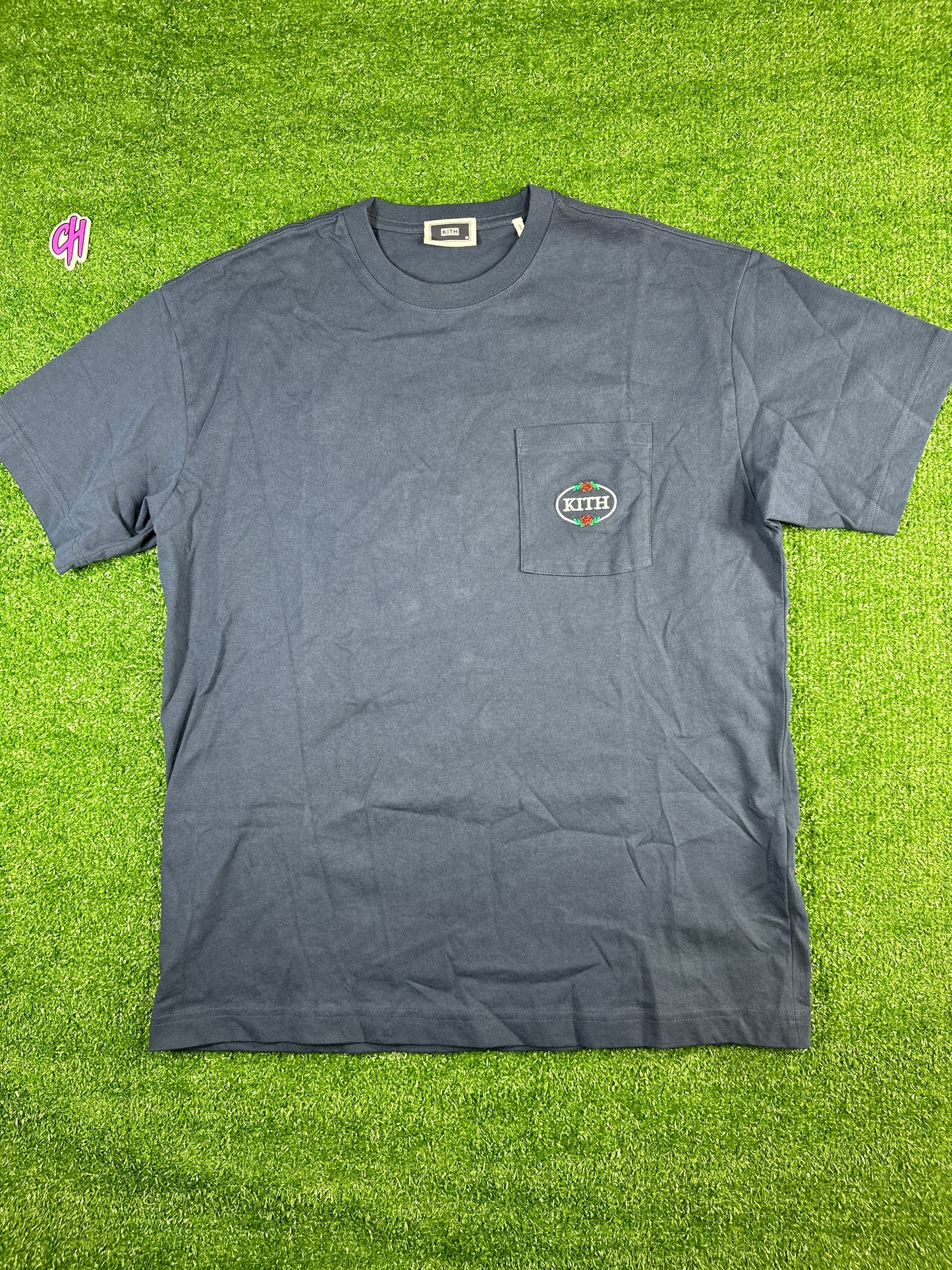Kith NY Rose Pocket T-Shirt - Size Medium