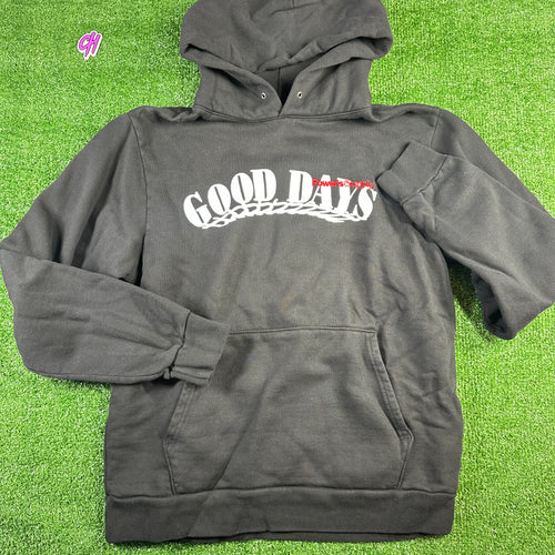 Power Supply Good Days Hoodie Black Large