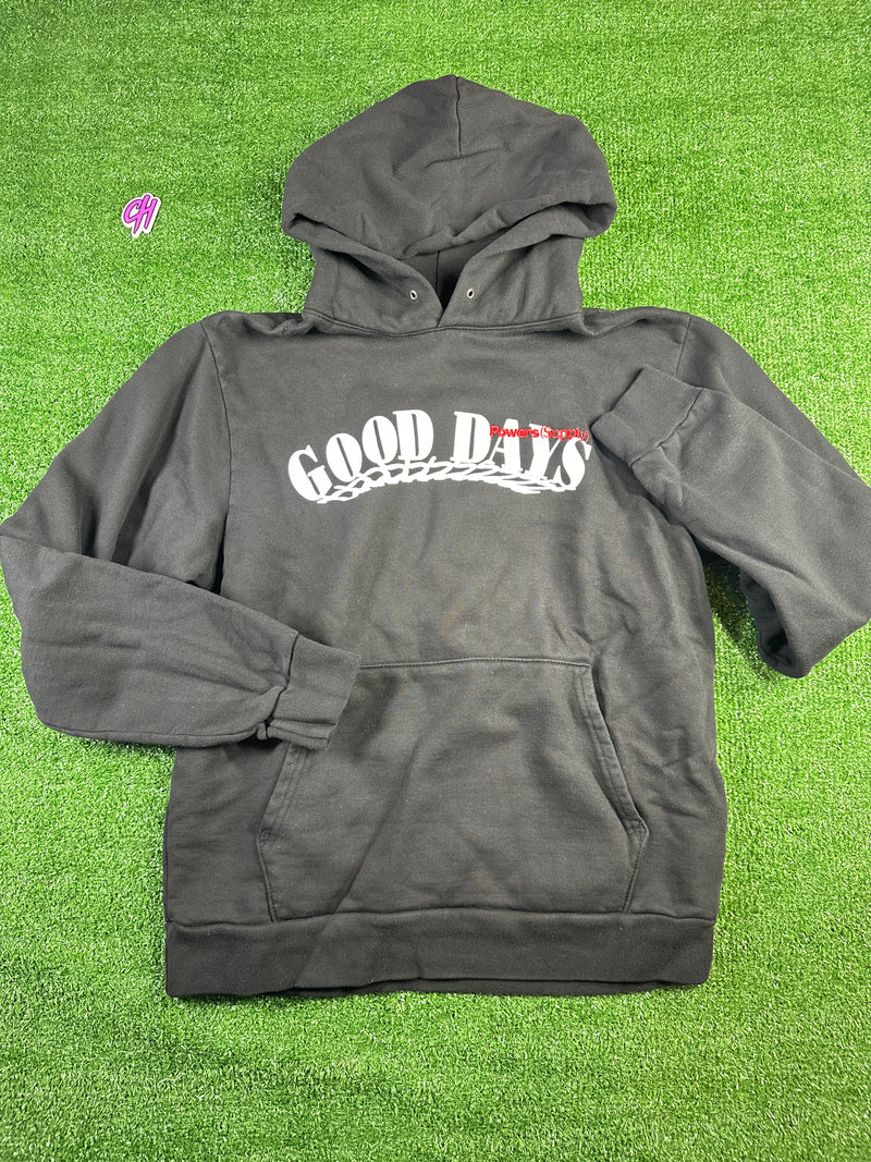 Power Supply Good Days Hoodie Black Large