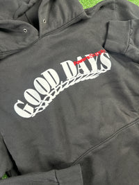 Power Supply Good Days Hoodie Black Large