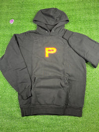 Power Supply P Logo Black Hoodie Medium