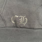 Chrome Hearts Olive Vertical Logo Black Pullover Hoodie Size Medium