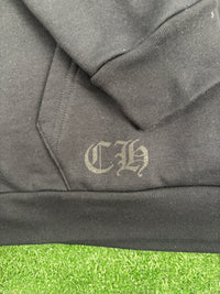 Chrome Hearts Miami Exclusive Crosses Sleeve Black Hoodie Size Large