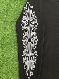 Chrome Hearts Horseshoe Logo Black Thermal L/S Shirt Size Large
