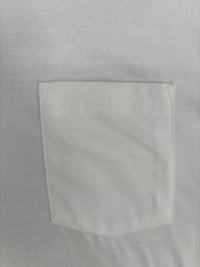 Chrome Hearts Blue Neck Logo White S/S T-Shirt Size Large