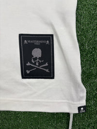 Mastermind World Boxed Patch Logo White T-Shirt Size Medium (MSRP: $645.00)