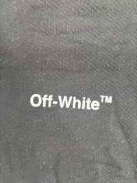 Off-White Black Pullover Hoodie Size Medium