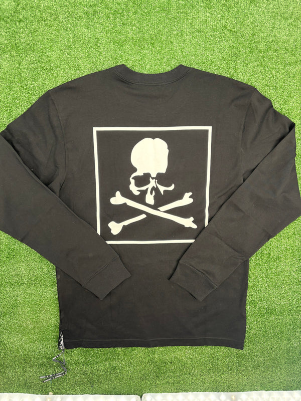 Mastermind World Boxed Logo L/S Black Shirt Size Medium (MSRP:$824.00)