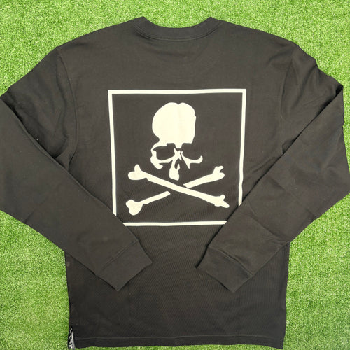 Mastermind World Boxed Logo L/S Black Shirt Size Medium (MSRP:$824.00)