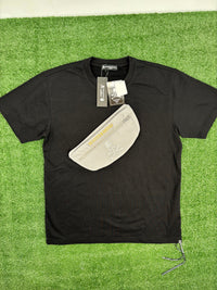 Mastermind World Pouch Bag Black T-Shirt Size Small (MSRP: $900.00)