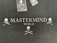 Mastermind World Felt Sparkle Logo Black T-Shirt Size Small (MSRP: $895.00)