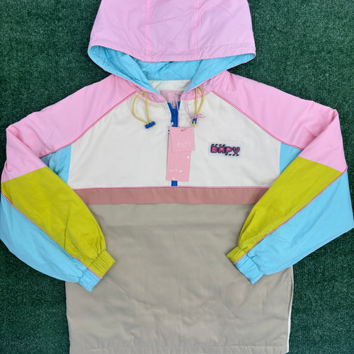 BAPY By BAPE Women's Colorblocked Windbreaker Hoodie Size XS
