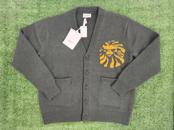BAPE Black Japan Green College Cardigan Size Medium (Retail: $608)