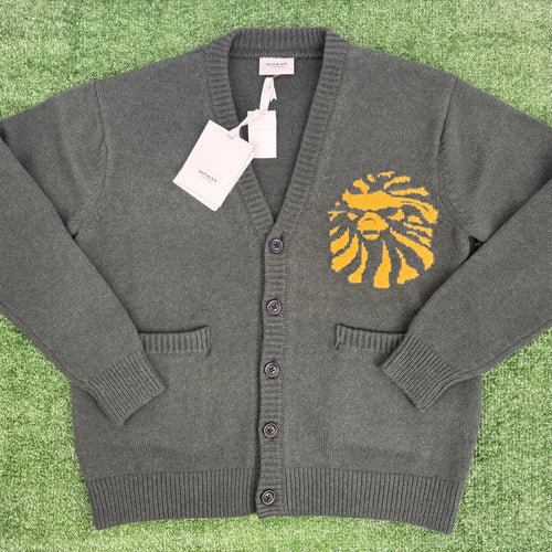 BAPE Black Japan Green College Cardigan Size Medium (MSRP: $608)