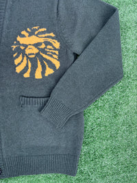 BAPE Black Japan Green College Cardigan Size Medium (MSRP: $608)