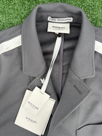 BAPE Black Japan Grey Sport Blazer Jacket Size Large (MSRP: $632.00)